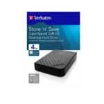 Verbatim Store 'n' Save 4TB USB 3.0 Portable Hard Drive