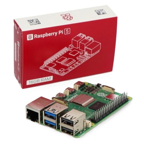 Raspberry Pi 5, Single Board Computers, Ram 16GB