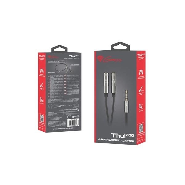 Genesis Adapter, 4-PIN Headset, THUL 200 - Figura 2