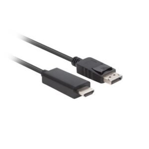 Lanberg Displayport(M) to HDMI(M) Cable, 1920x1080p, 1.8M, Black