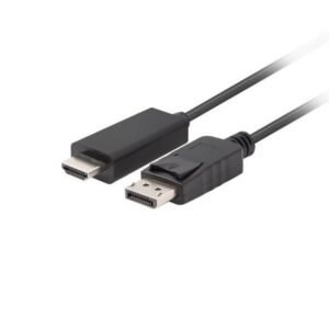 Lanberg Displayport(M) to HDMI(M) Cable, 1920x1080p, 3M, Black