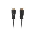 Lanberg HDMI Optical Cable Male to Male, ARC, HDR, 8K 7680 x 4320, 30M, Black