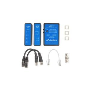 Lanberg Network Lan Tester POE, RJ45, RJ11, Coaxial Cable, NT-0404