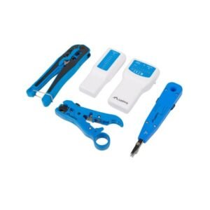 Lanberg Network Toolkit With RJ45, RJ11, Cable Tester, Crimping, Stripping & LSA-Insertion TOOL, NT-0302