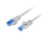 Lanberg Patchcord CAT.6A S/FTP, LSZH, CCA, 3m, Grey, Fluke Passed