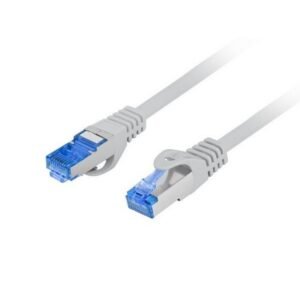 Lanberg Patchcord CAT.6A S/FTP, LSZH, CCA, 2m, Grey, Fluke Passed
