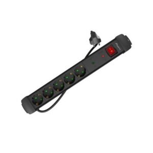 Lanberg Surge Protector SP1 5m 5X Schuko Outlets, Black