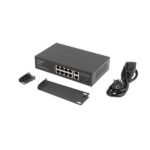 Lanberg Switch 8X 100MB POE+/2X 1GB Unmanaged Rack Gigabit Ethernet