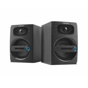 Natec Speaker Cougar, 6W, RMS, 2.0, Black