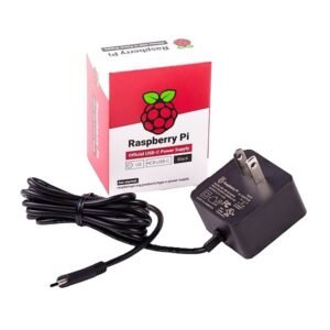 Raspberry Pi Power Supply for Pi 4, 15W, USB-C