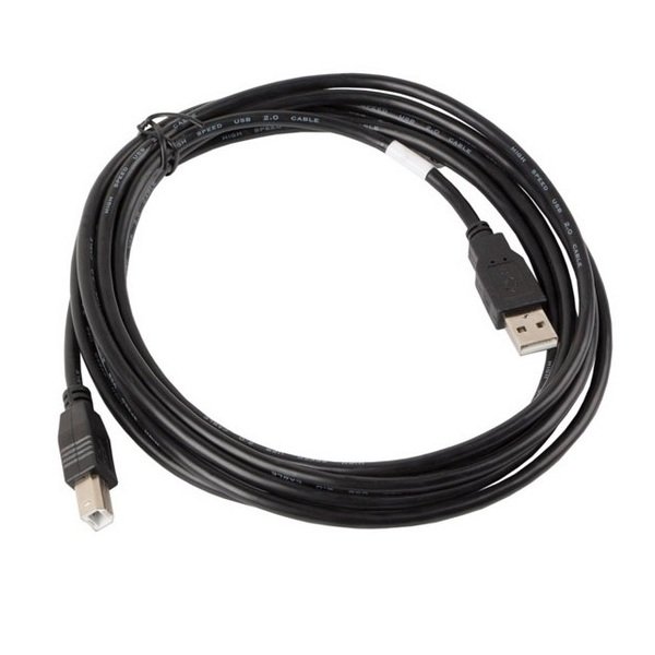 Lanberg Cable USB-A(M) to USB-B(M) 2.0, 3m, Black - Figura 2
