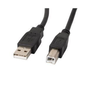 Lanberg Cable USB-A(M) to USB-B(M) 2.0, 3m, Black