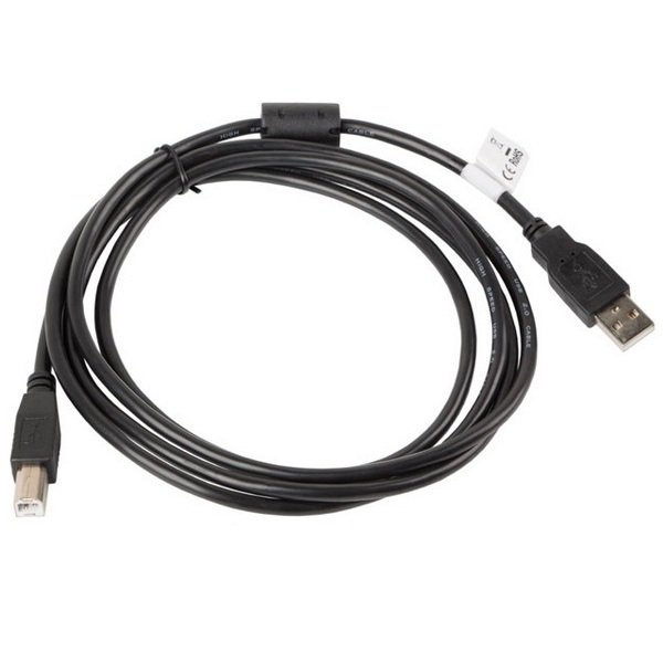 Lanberg Cable USB-A(M) to USB-B(M) 2.0, 1.8m, Black - Figura 2