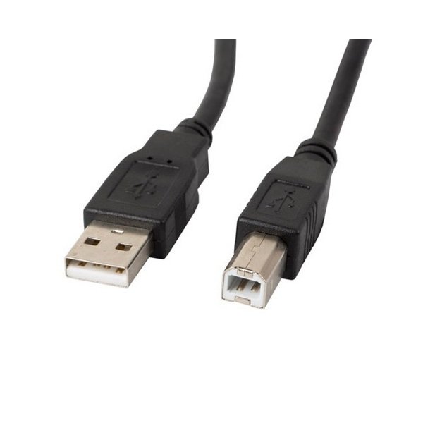 Lanberg Cable USB-A(M) to USB-B(M) 2.0, 3m, Black