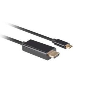 Lanberg Cable USB-C(M) to HDMI(M) 4K 60HZ, 1m, Black