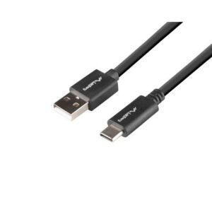 Lanberg Cable, USB-C(M) to USB-A(M) 2.0, 1.8m, 3.0, Black