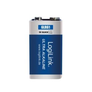 Logilink Battery, Ultra Power Alkaline 9V, Blister/ 6LR61B1