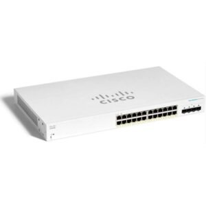 Switch Cisco CBS220 Smart 24-port GE, PoE, 4x1G SFP, CBS220-24P-4G-EU