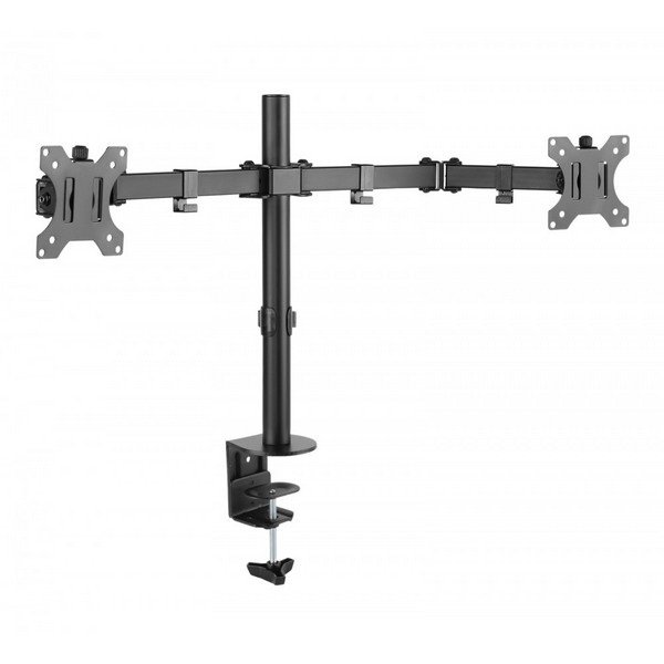 Techly Dual Monitor Clamp Desk Stand for 13-32" Monitors - Figura 2