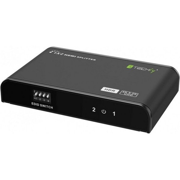 Techly Splitter HDMI 2.0, 2-1, 4K 2-way HDR/EDID - Figura 2