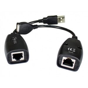 Techly Extender USB over Cat. 5E/6 Cable, 50m