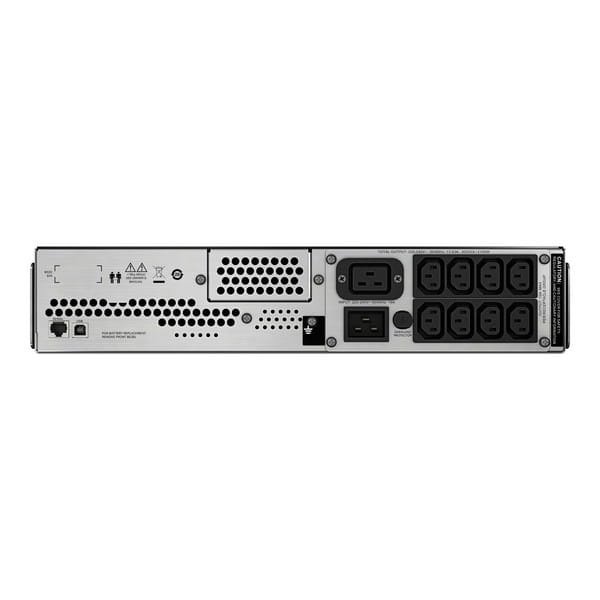 APC Smart-UPS C 3000VA, 230V, Line Interactive, 3kVA, Rackmount 2U, USB and Serial communication, AVR, Graphic LCD - Figura 2