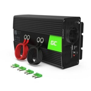 Green Cell Car Voltage Converter Power Inverter, Modified sine wave, DC12V, AC230V, 1000W, INV08