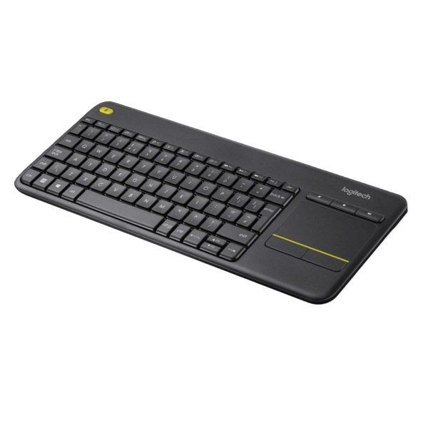 Logitech K400 Plus Keyboard RF Wireless, Touchpad + Mouse Buttons, QWERTY, Black, 920-007145 - Figura 2