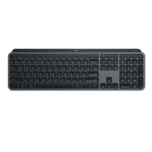 Logitech Master MX Keys S, Wireless Bluetooth, QWERTY, Graphite, 920-011587