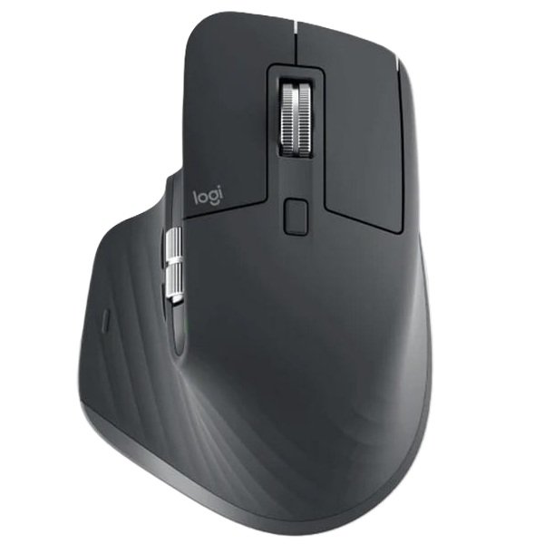 Logitech Mouse Wireless & Bluetooth MX Master 3S Performance, 8000 DPI, Black, 910-006582
