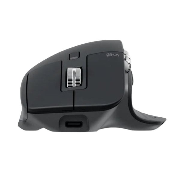 Logitech Mouse Wireless & Bluetooth MX Master 3S Performance, 8000 DPI, Black, 910-006582 - Figura 2
