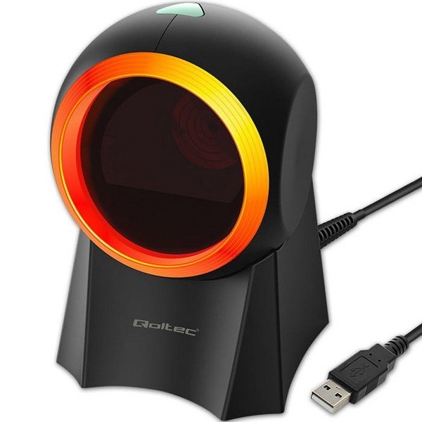 Qoltec Barcode Scanner 1D, 2D, Wired Desktop, 50857 - Figura 2