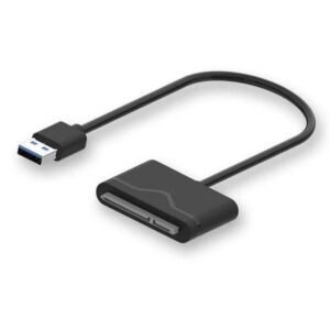 SAVIO Adapter USB 3.0 to SATA for 3.5/2.5 With power supply, Black, AK-39