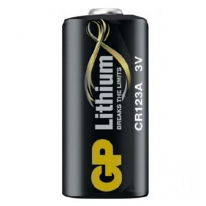 GP Battery CR123A, Lithium, 3V, IC-GP3702