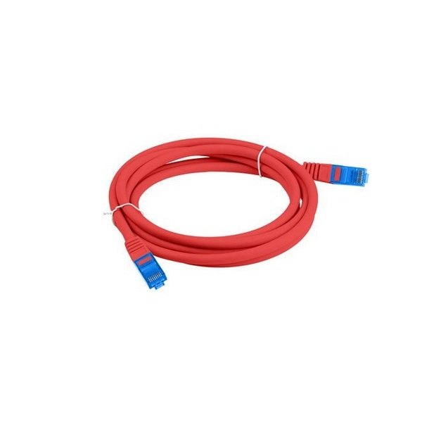 Lanberg Patchcord CAT.6A S/FTP, LSZH, CCA, 2m, Red, Fluke Passed - Figura 2