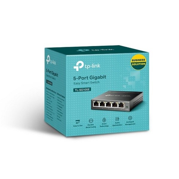 TP-Link Easy Smart Switch 5-Port Gigabit, TL-SG105E - Figura 3