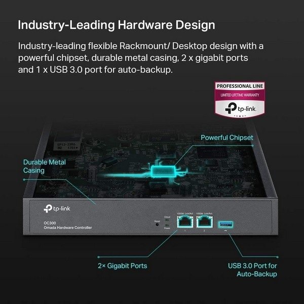 TP-Link Omada Hardware Controller, OC300 - Figura 2