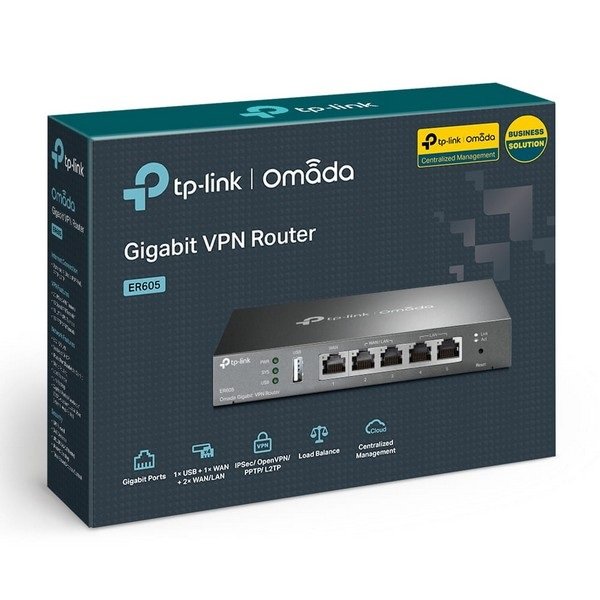 TP-Link Router VPN Omada Gigabit, ER605 - Figura 4