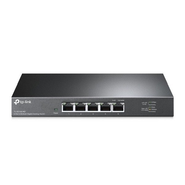 TP-Link Switch, 5×2.5 Gigabit Metal Casing, TL-SG105-M2 - Figura 2
