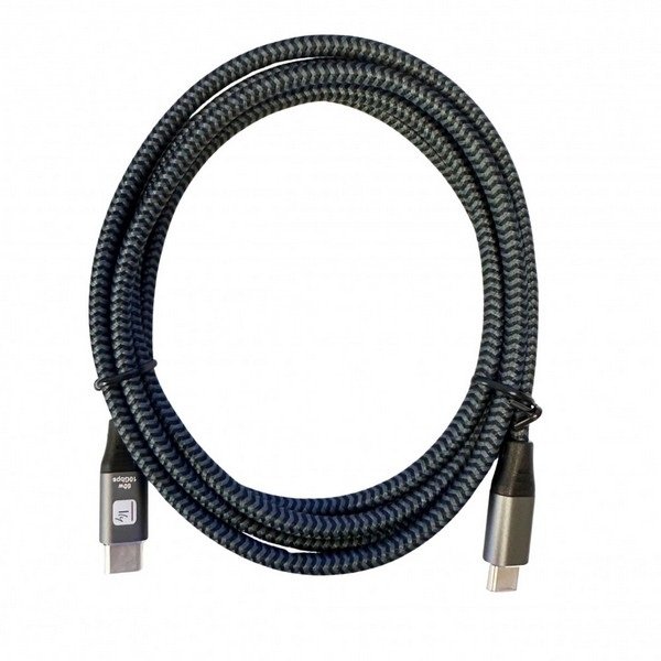 Techly Cable USB-C (M) to (M) 3.2 , 2m, 60W, Grey - Figura 2