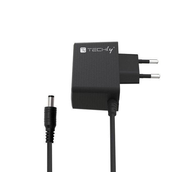 Techly Power Supply AC/DC 5V-1A 5.5x2.1mm, Slim, Black - Figura 2
