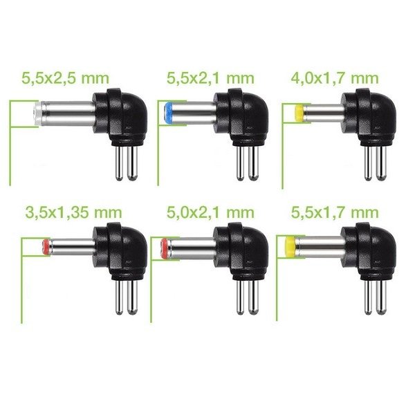 Techly Universal Power Supply AC/DC, Adjutable, 3V-12V 1A, 6DC Plugs, 1 USB port 2.0, IPW-NTS1000G2 - Figura 3