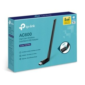 TP-Link USB Adapter Wireless, AC 600 Dual Band 2.4 GHz and 5 GHz band/ Archer T2U Plus