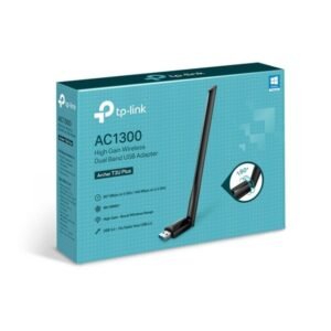TP-Link USB Adapter Wireless, AC1300 Dual Band 2.4 GHz and 5 GHz band /Archer T3U Plus
